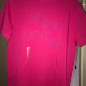 Armani Exchange,Cotton & Spandex,Round neck T-Shirt for men.